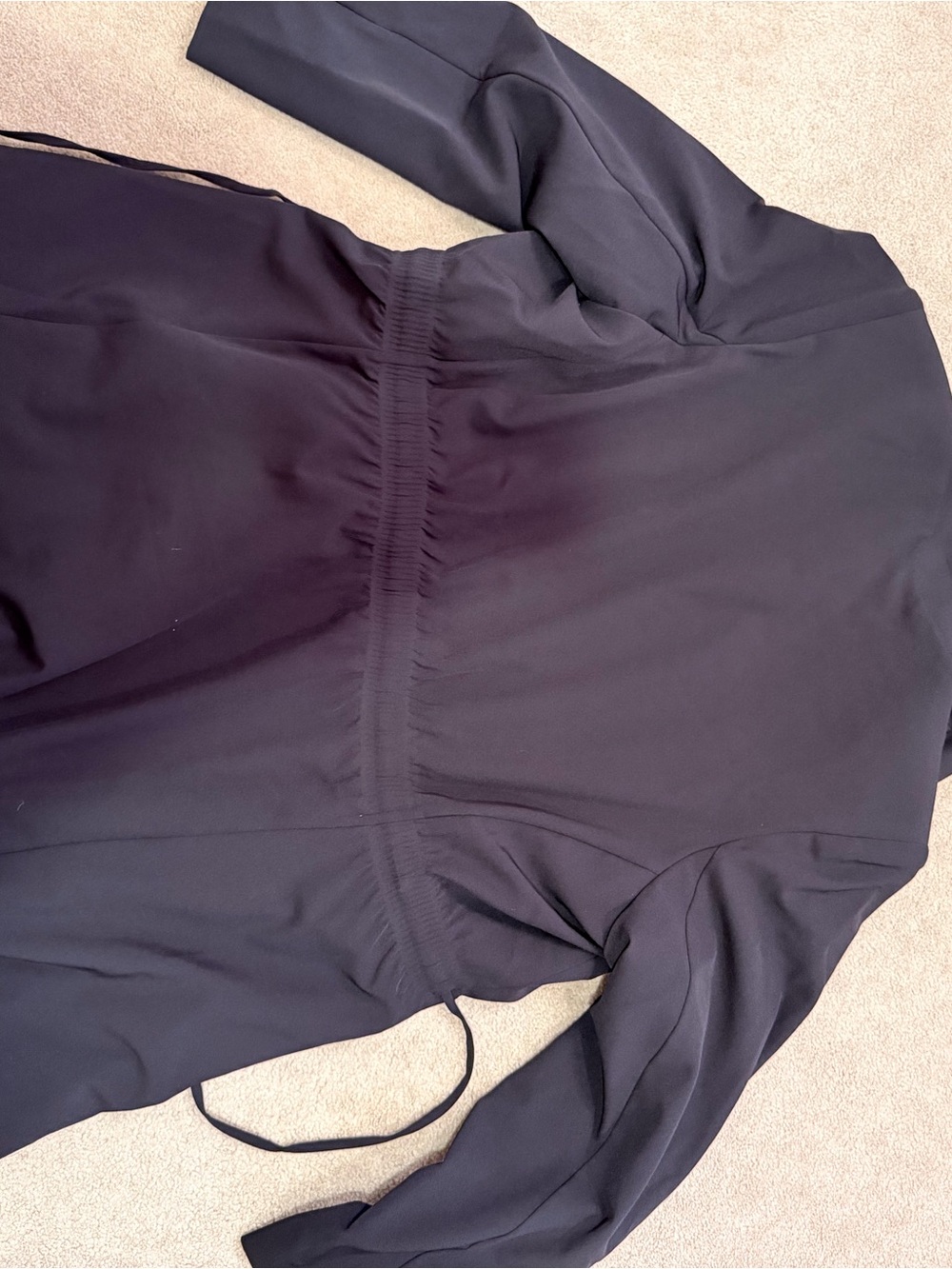 Athleta Black Tie-Waist Blazer Jacket size 18 NWT - Picture 5 of 5